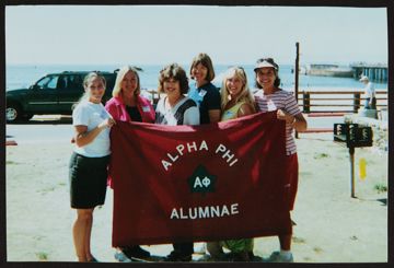 Six Monterey Bay Alumnae at Seacliff State Beach Photograph