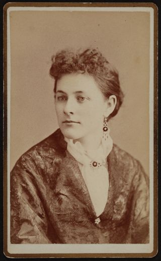 Ida Gilbert Cabinet Card, c. 1876