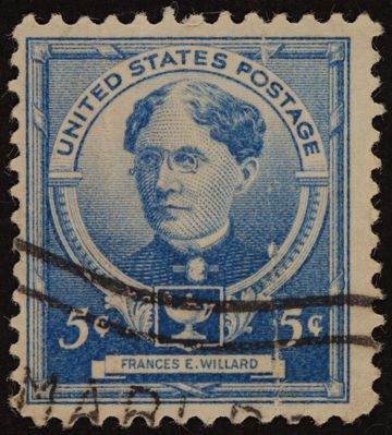 Frances Willard Postage Stamp, 1940