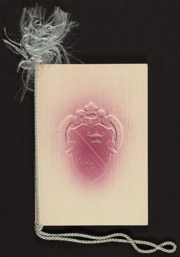 Beta Omicron of Alpha Phi Installation Banquet Program, October 16, 1943