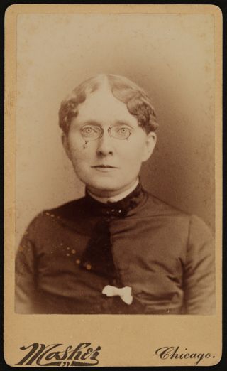 Frances Willard Cabinet Card