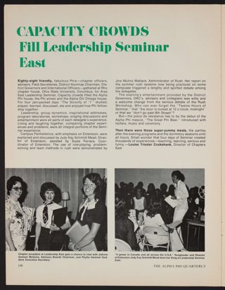 Capacity Crowds Fill Leadership Seminar East