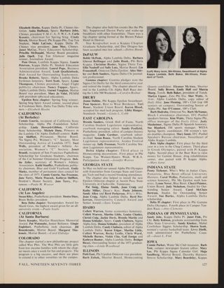 College Honors, 1973: Indiana of Pennsylvania