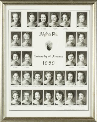 Beta Mu Chapter Composite Photograph, 1959