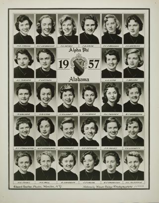 Beta Mu Chapter Composite Photograph, 1957