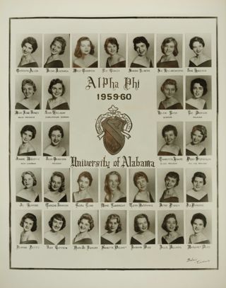 Beta Mu Chapter Composite Photograph, 1959-1960