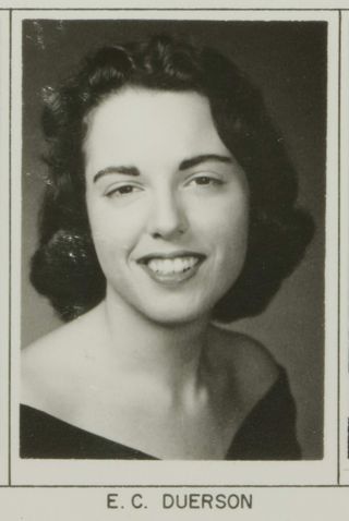 Beta Mu Chapter Composite Detail, E.C. Duerson, 1959