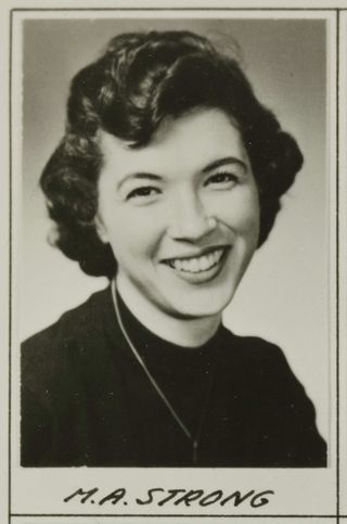 Beta Mu Chapter Composite Detail, M.A. Strong, 1957