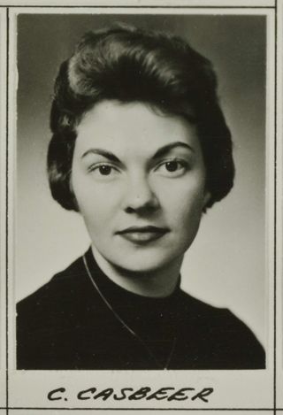 Beta Mu Chapter Composite Detail, C. Casbeer, 1957