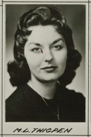 Beta Mu Chapter Composite Detail, M.L. Thigpen, 1957