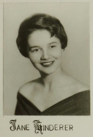 Beta Mu Chapter Composite Detail, Jane Hinderer, 1959-1960