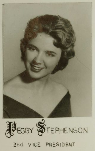 Beta Mu Chapter Composite Detail, Peggy Stephenson, 1959-1960