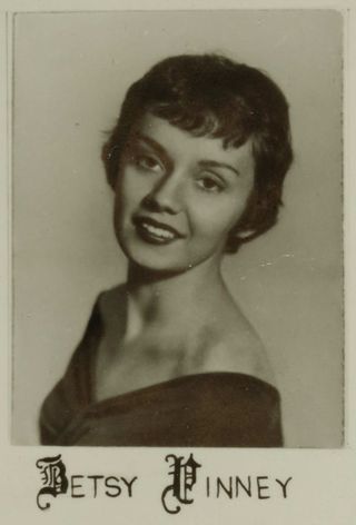 Beta Mu Chapter Composite Detail, Betsy Pinney, 1959-1960