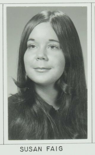 Beta Gamma Chapter Composite Detail, Susan Faig, 1972