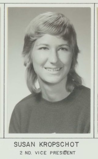 Beta Gamma Chapter Composite Detail, Susan Kropschot, 1973