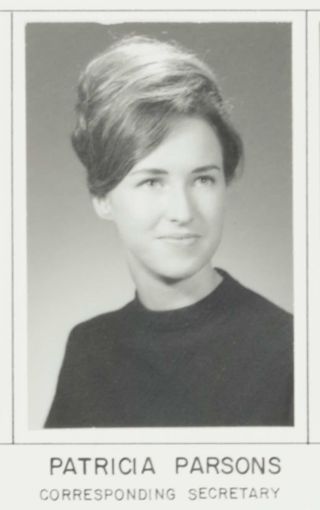 Beta Gamma Chapter Composite Detail, Patricia Parsons, 1966