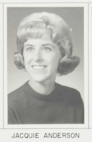 Beta Gamma Chapter Composite Detail, Jacquie Anderson, 1966