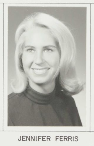 Beta Gamma Chapter Composite Detail, Jennifer Ferris, 1966