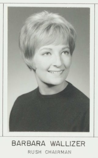 Beta Gamma Chapter Composite Detail, Barbara Wallizer, 1966