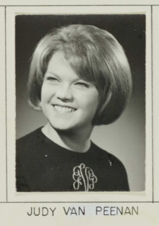 Beta Gamma Chapter Composite Detail, Judy Van Peenan, 1965