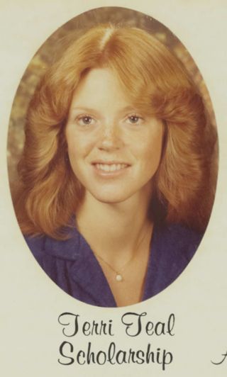 Beta Gamma Chapter Composite Detail, Terri Teal, 1980-1981