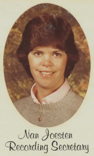 Beta Gamma Chapter Composite Detail, Nan Joesten, 1980-1981
