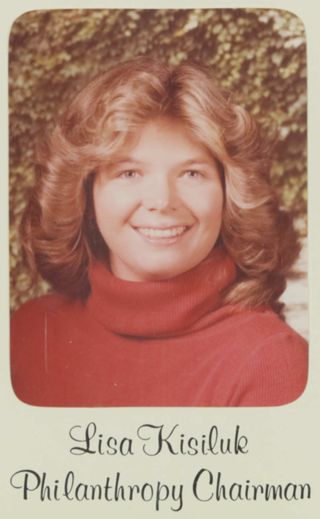 Beta Gamma Chapter Composite Detail, Lisa Kisiluk, 1977-1978