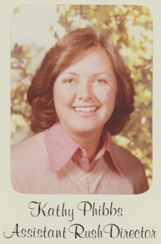 Beta Gamma Chapter Composite Detail, Kathy Phibbs, 1977-1978