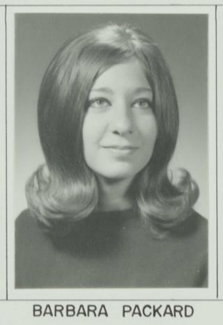 Beta Gamma Chapter Composite Detail, Barbara Packard, 1967