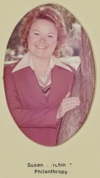 Beta Gamma Chapter Composite Detail, Susan Dorchinez, 1975-1976