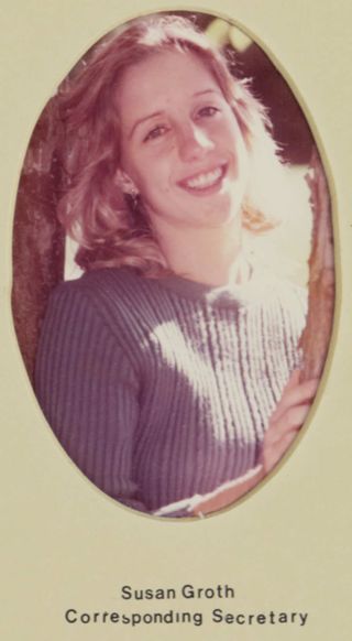 Beta Gamma Chapter Composite Detail, Susan Groth, 1975-1976