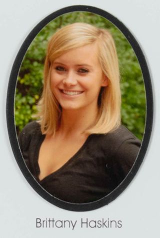 Beta Gamma Chapter Composite Detail, Brittany Haskins, 2010-2011