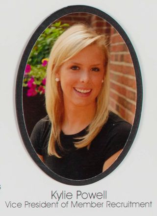 Beta Gamma Chapter Composite Detail, Kylie Powell, 2010-2011