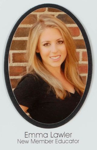 Beta Gamma Chapter Composite Detail, Emma Lawler, 2010-2011