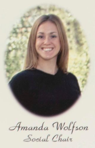 Beta Gamma Chapter Composite Detail, Amanda Wolfson, 2000-2001