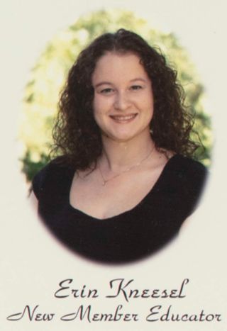 Beta Gamma Chapter Composite Detail, Erin Kneesel, 2000-2001