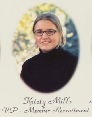 Beta Gamma Chapter Composite Detail, Kristy Mills, 2000-2001