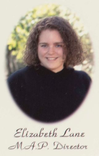 Beta Gamma Chapter Composite Detail, Elizabeth Lane, 2000-2001