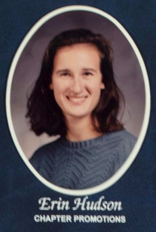 Beta Gamma Chapter Composite Detail, Erin Hudson, 1995-1996