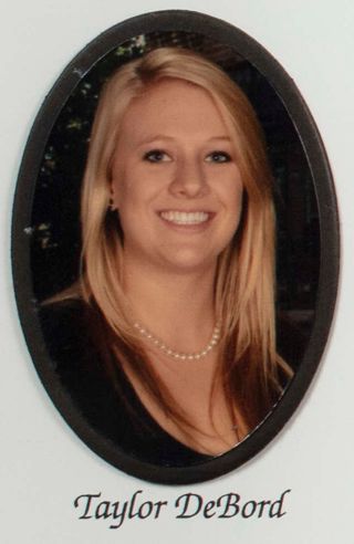 Beta Gamma Chapter Composite Detail, Taylor DeBord, 2012-2013