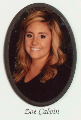 Beta Gamma Chapter Composite Detail, Zoe Calvin, 2012-2013