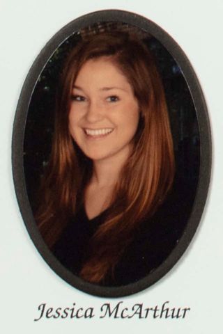 Beta Gamma Chapter Composite Detail, Jessica McArthur, 2012-2013