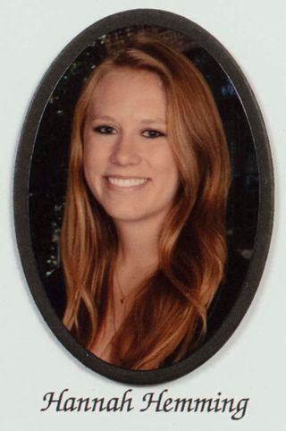 Beta Gamma Chapter Composite Detail, Hannah Hemming, 2012-2013