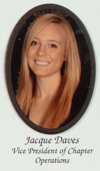 Beta Gamma Chapter Composite Detail, Jacque Daves, 2012-2013