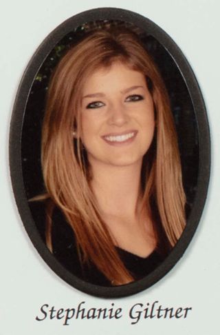 Beta Gamma Chapter Composite Detail, Stephanie Giltner, 2012-2013