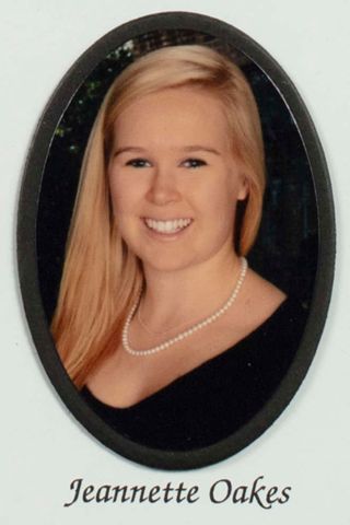 Beta Gamma Chapter Composite Detail, Jeannette Oakes, 2012-2013