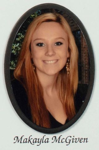 Beta Gamma Chapter Composite Detail, Makayla McGiven, 2012-2013