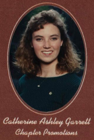 Beta Gamma Chapter Composite Detail, Catherine Ashley Garrett, 1994-1995