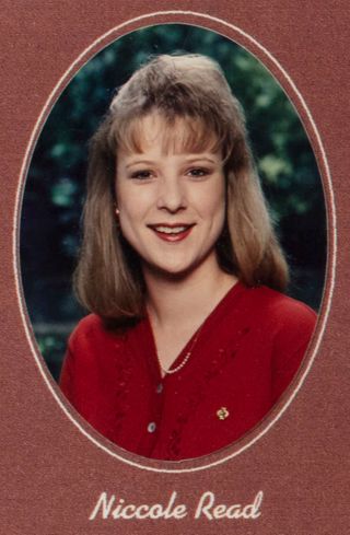 Beta Gamma Chapter Composite Detail, Niccole Read, 1994-1995