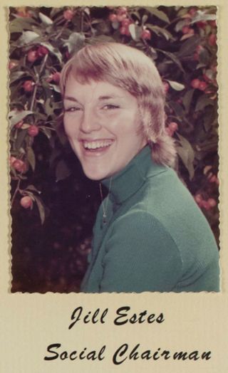 Beta Gamma Chapter Composite Detail, Jill Estes, 1973-1974